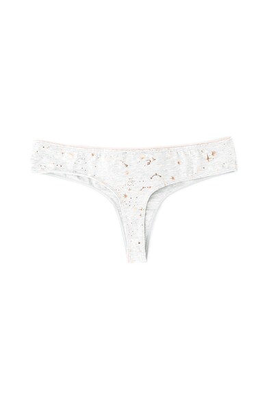 Emporio Armani Underwear Chiloti tanga cu imprimeu grafic Femei