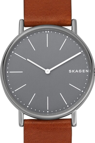 Skagen Signatur Bőrszíjas Karóra férfi