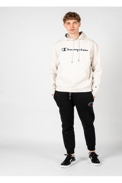 Hanorac din bumbac cu logo -