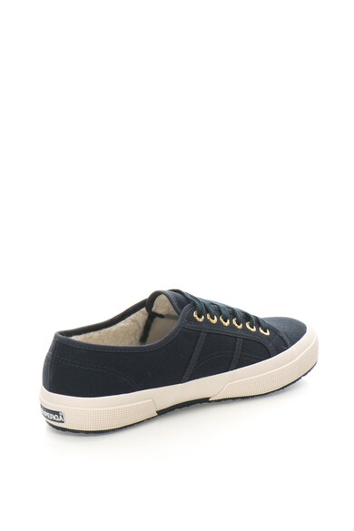 Superga Unisex vászon plimsoll cipő báránybőr hatású béléssel férfi