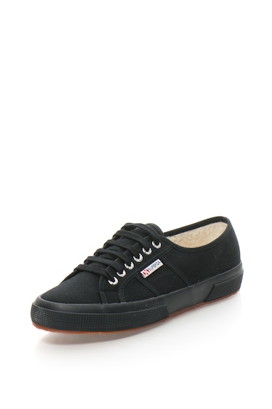 Superga Tenisi cu captuseala de blana shearling sintetica, Unisex Femei