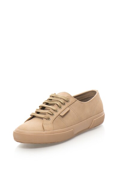 Superga Tenisi unisex de piele nabuc cu cusaturi decorative Barbati