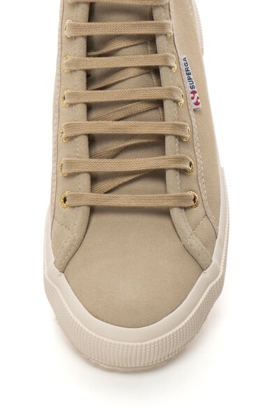 Superga Tenisi mid-high de piele intoarsa, Unisex Barbati