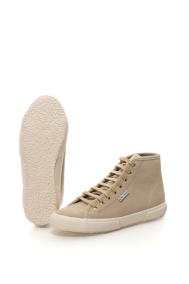 Superga Tenisi mid-high de piele intoarsa, Unisex Barbati