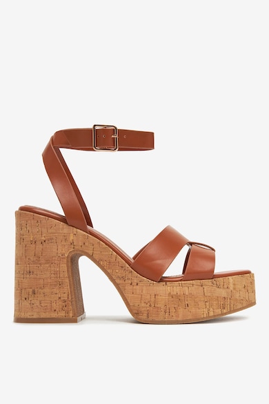 Sandale Culoare Maro - Maro