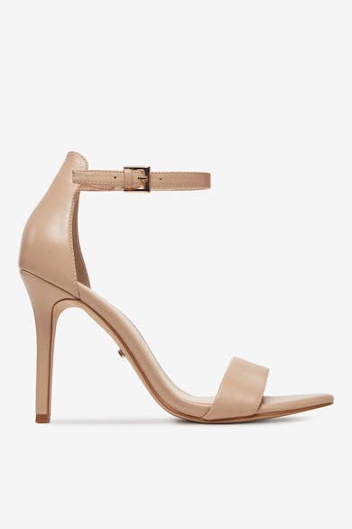 Sandale cu toc Piele naturala - Bej - Bej