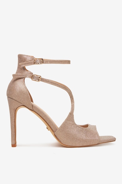 Sandale Roz cu toc - Roz