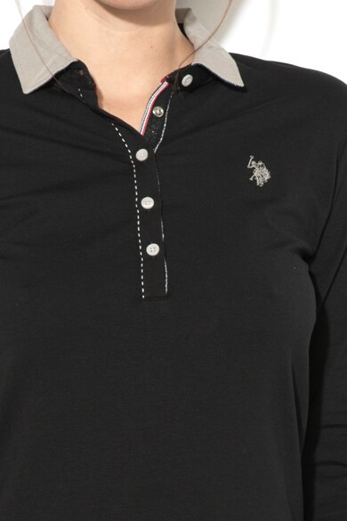 U.S. Polo Assn. Bluza polo cu broderie logo Femei
