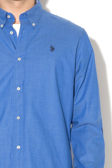 U.S. Polo Assn. Риза със стандартна кройка и яка с копчета Мъже