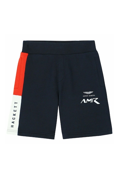 Pantaloni scurti sport baieti albastru marin - 100% bumbac - stil clasic - confort zilnic