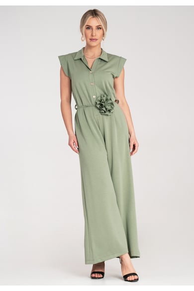 Salopeta lunga verde - material respirabil -