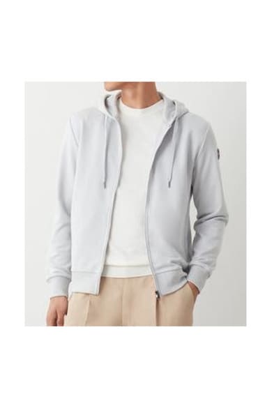 Hanorac din bumbac cu fermoar -