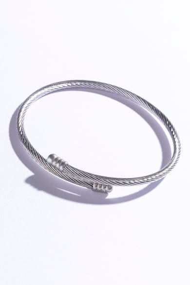 Bratara din otel inoxidabil - Argintiu