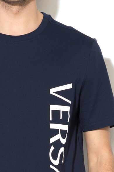 Versace Tricou de casa, cu decolteu rotund si imprimeu logo Barbati