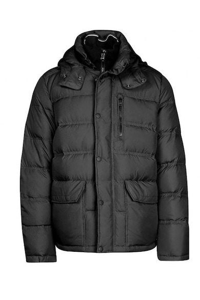 Geaca barbati - Poliester - Grafit - Gri inchis