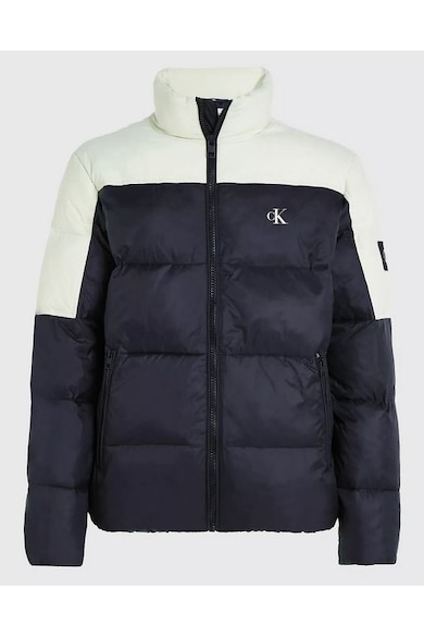 Geaca Calvin Klein cu guler mediu -