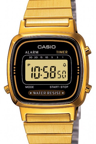 Casio Ceas cronograf cu lumina de fundal Femei