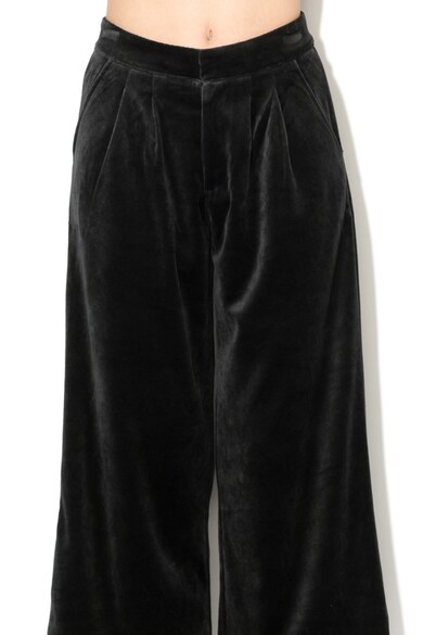 Juicy Couture Панталон с широки крачоли и захабен ефект Жени