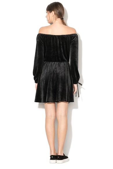 Juicy Couture Разкроена рокля с кадифен ефект Жени