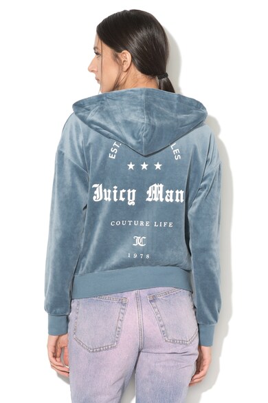 Juicy Couture Sunset Kapucnis Pulóver Bársonyos Lenyomattal női