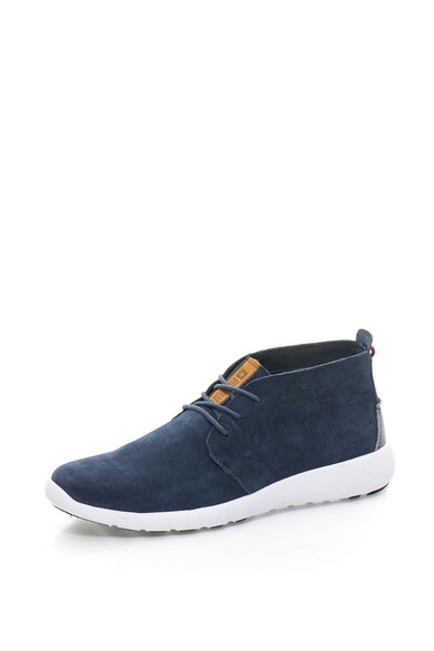 Big Star Pantofi sport chukka de piele intoarsa cu logo lateral Barbati