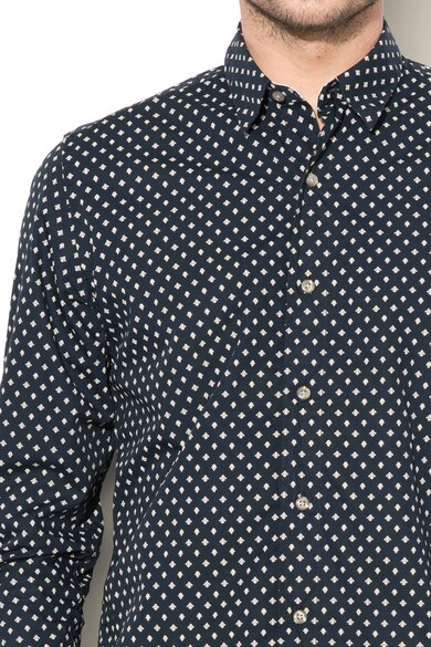 Timberland Вталена риза с копчета на маншетите Мъже