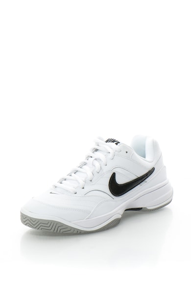 Nike Pantofi sport cu garnituri de piele si plasa, pentru tenis Court Lite Barbati