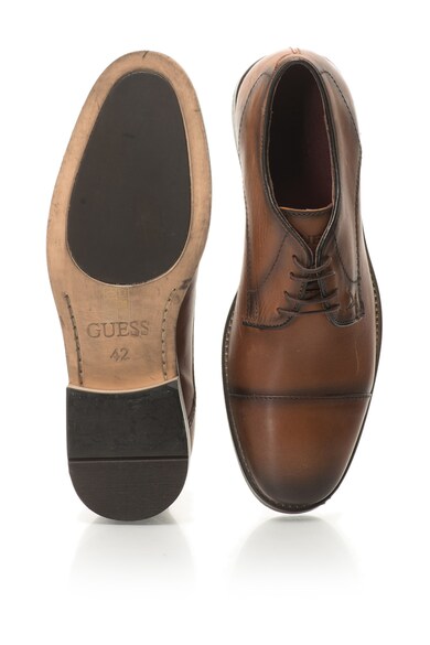 GUESS Pantofi derby de piele Barbati