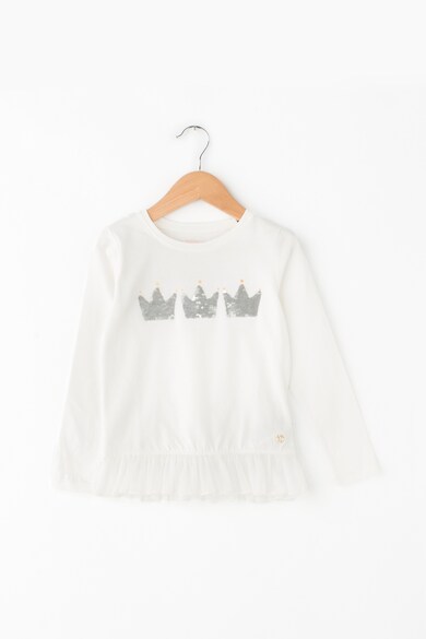 Tom Tailor Kids Bluza cu insertii de paiete Fete