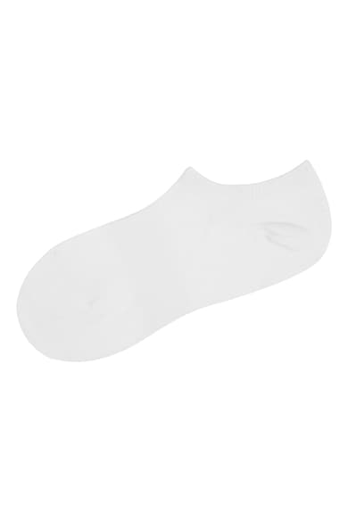 Sosete pana la glezna din amestec de bumbac - Alb optic