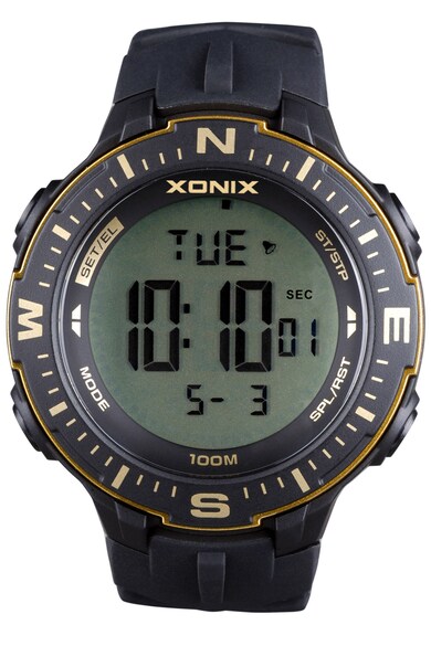 Xonix Ceas cronograf digital cu o curea de silicon NK Barbati