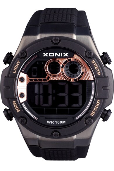 Xonix Ceas cronograf digital cu o curea de silicon NL Barbati