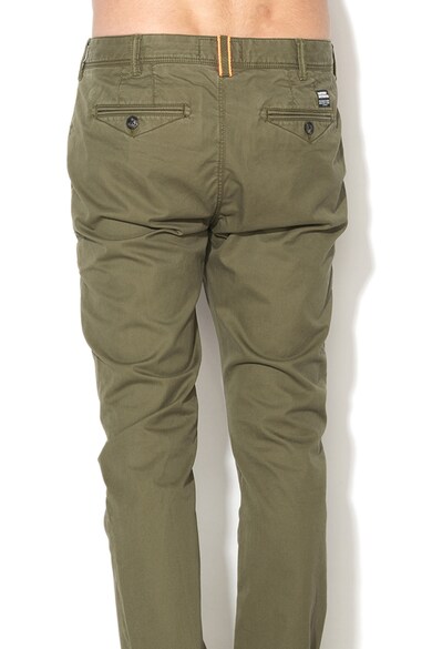 SUPERDRY Pantaloni chino cu buzunare cu refilet Rookie Barbati