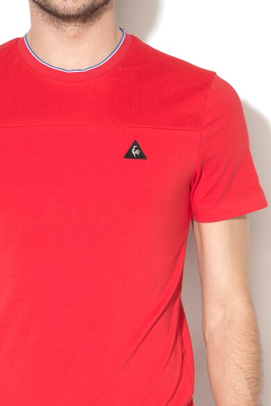 Le Coq Sportif Tricou cu insertii de plasa Barbati