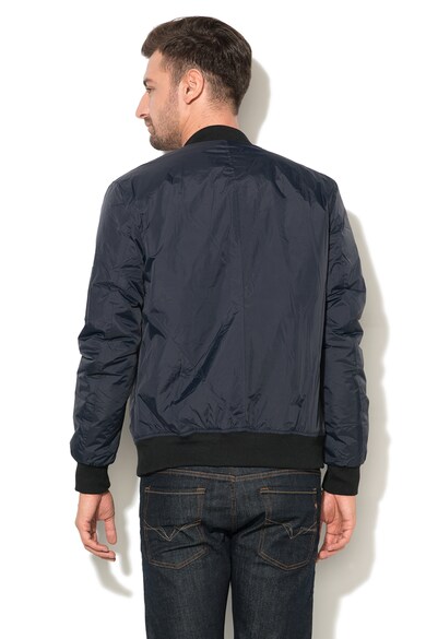 Zee Lane Denim Bélelt Bomber Kabát férfi