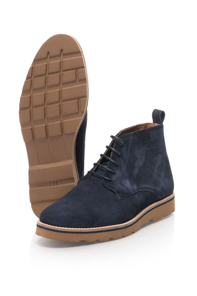 Trussardi Jeans Ghete chukka de piele intoarsa cu varf rotund Barbati