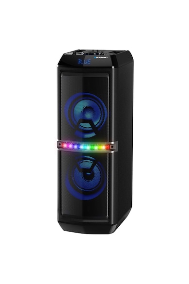 Blaupunkt Boxa portabila profesionala  , Bluetooth, FM, SD, USB, Karaoke, lumini disco, negru Femei