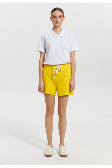 Pantaloni scurți de vară pentru dame - Galben