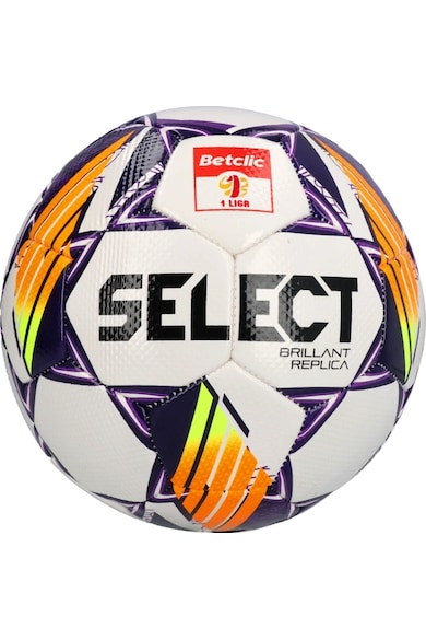 Minge fotbal Brillant Replica 1 Liga V24 - alb/portocaliu -