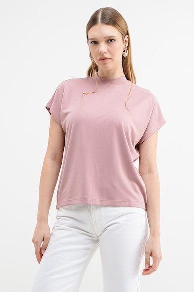 Modal Roz Tricou din amestec de modal, Roz prafuit Tom Tailor ...