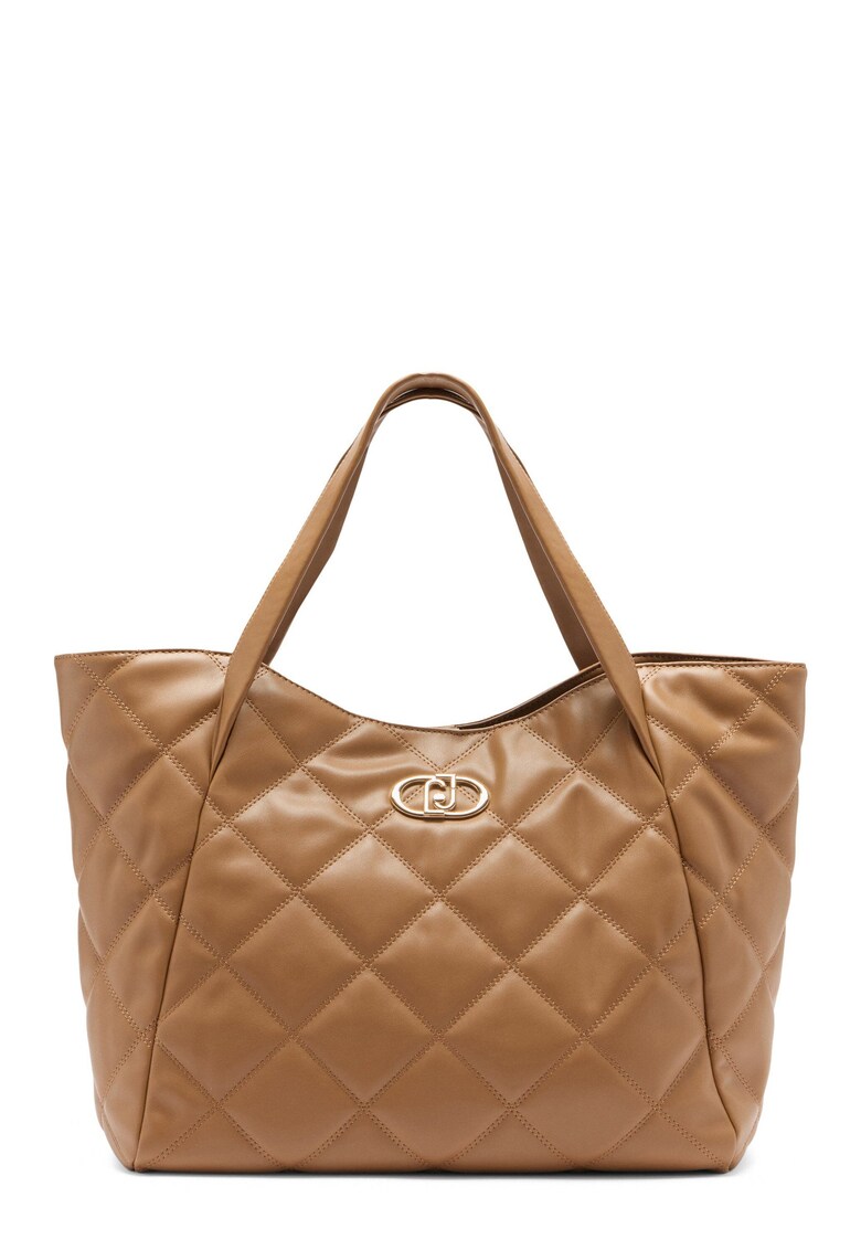 Geanta shopper matlasata - Maro deschis