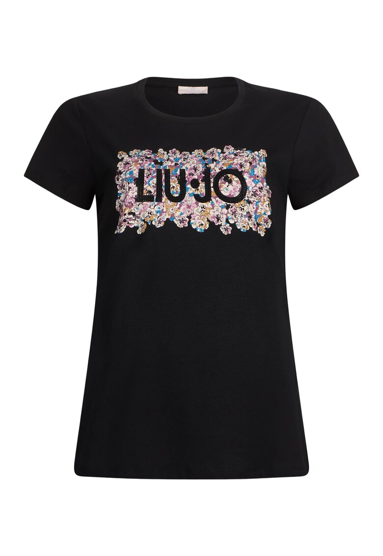 Tricou regular-fit cu imprimeu grafic - Negru