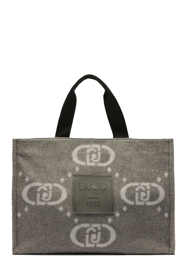 Liu Jo Geanta tote cu logo - Gri