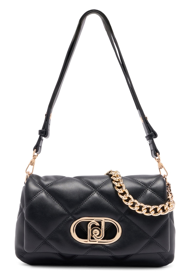 Geanta cu bareta de umar si aspect matlasat Lapuffy