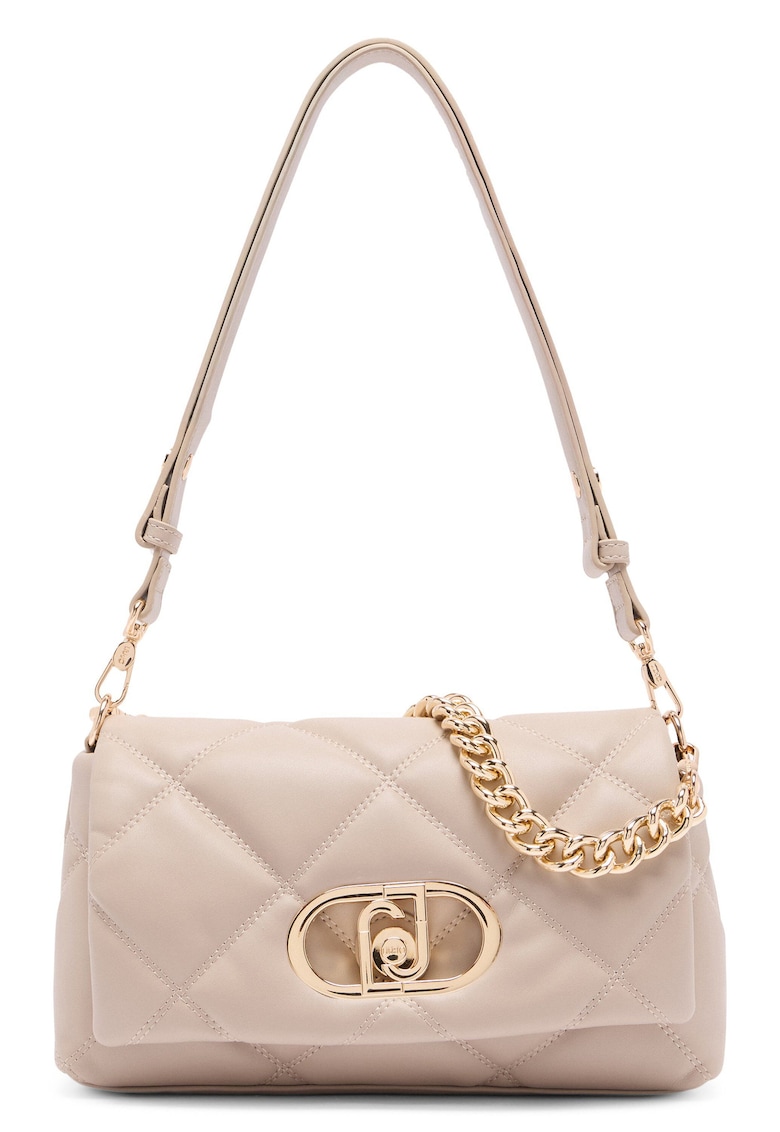 Geanta cu bareta de umar si aspect matlasat Lapuffy