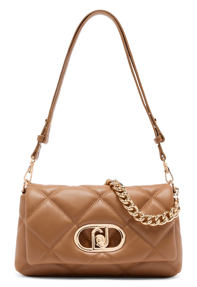 Geanta cu bareta de umar si aspect matlasat Lapuffy