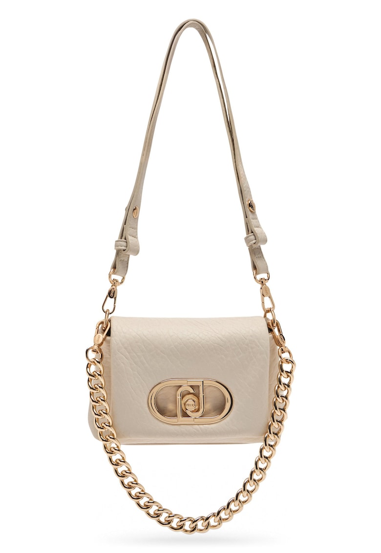 Geanta crossbody cu maner detasabil de lant Lapuffy - Bej