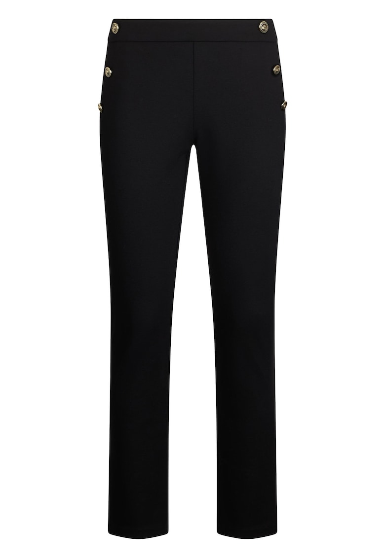 Pantaloni skinny cu nasturi