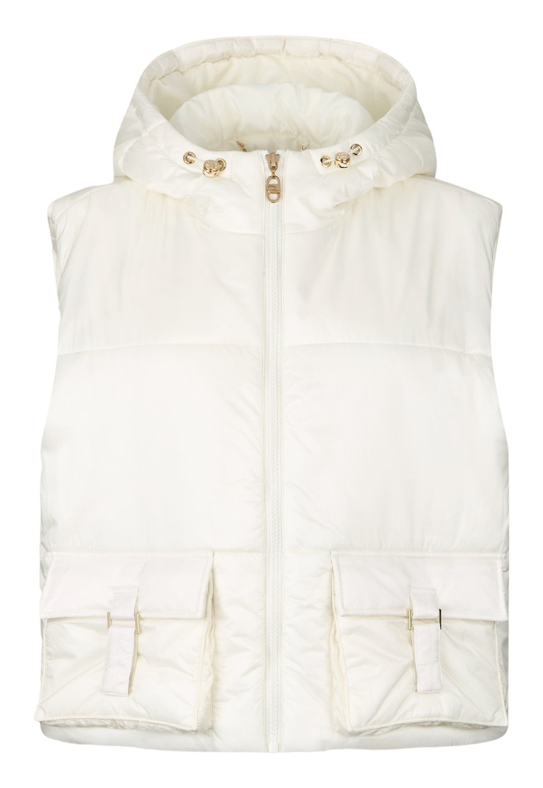 Vesta matlasata cu gluga