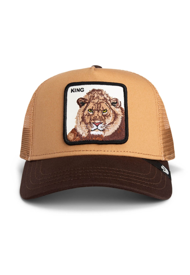 Goorin Bros Sapca trucker unisex cu aplicatie frontala - Galben/Maro camel
